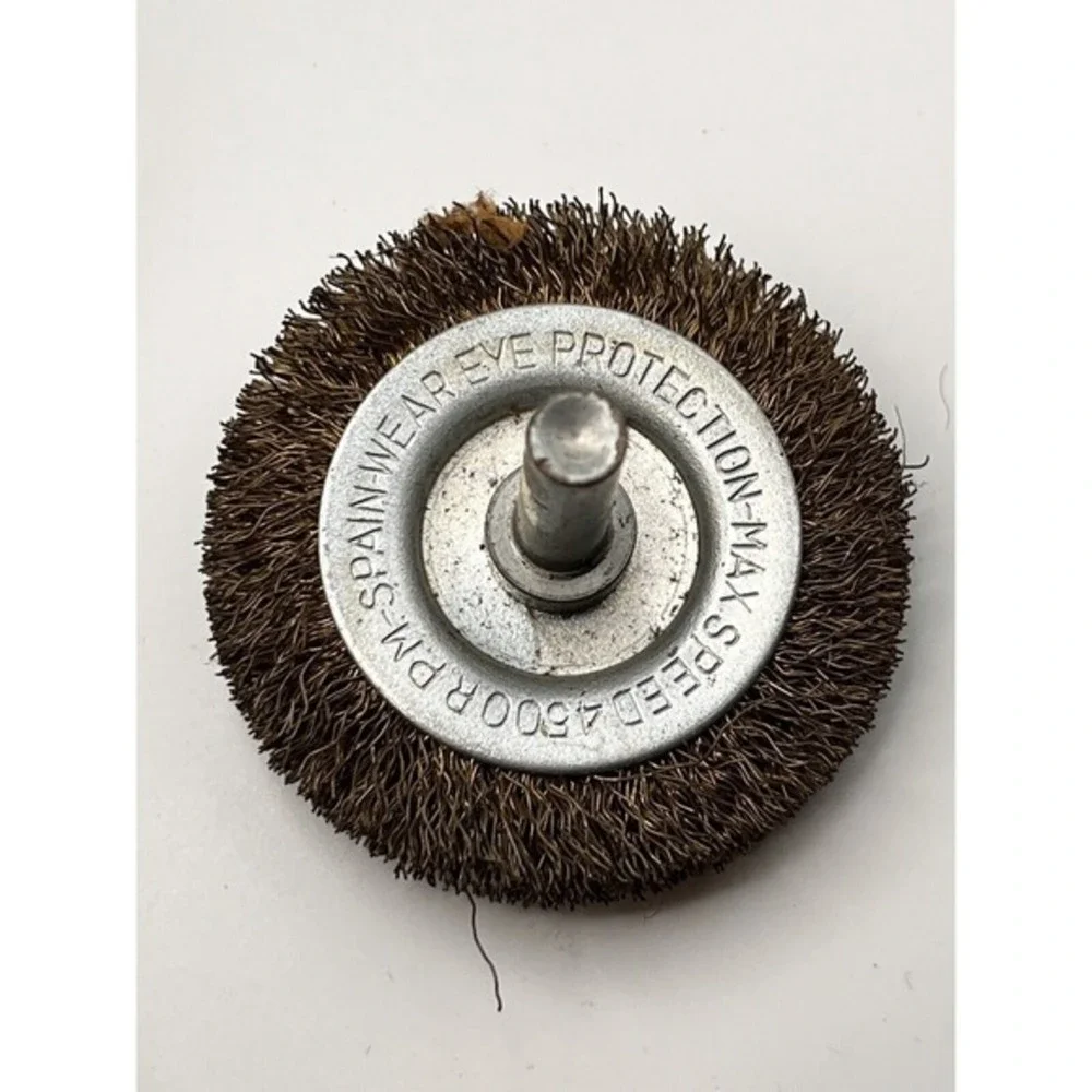 Lot of‎ Crimped Wheel Brushes Rust Removal-14 Pieces total
